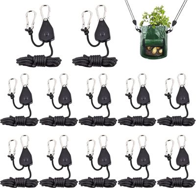 Rope ratchet Hangers – 2m Adjustable Hanging Straps, 68–75 kg Capacity