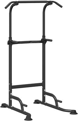 Power Tower Adjustable Dip Station – Multi-Function Pull-Up &amp; Strength Training Station