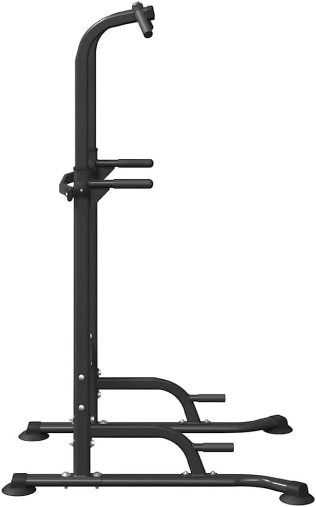 Power Tower Adjustable Dip Station – Multi-Function Pull-Up &amp; Strength Training Station