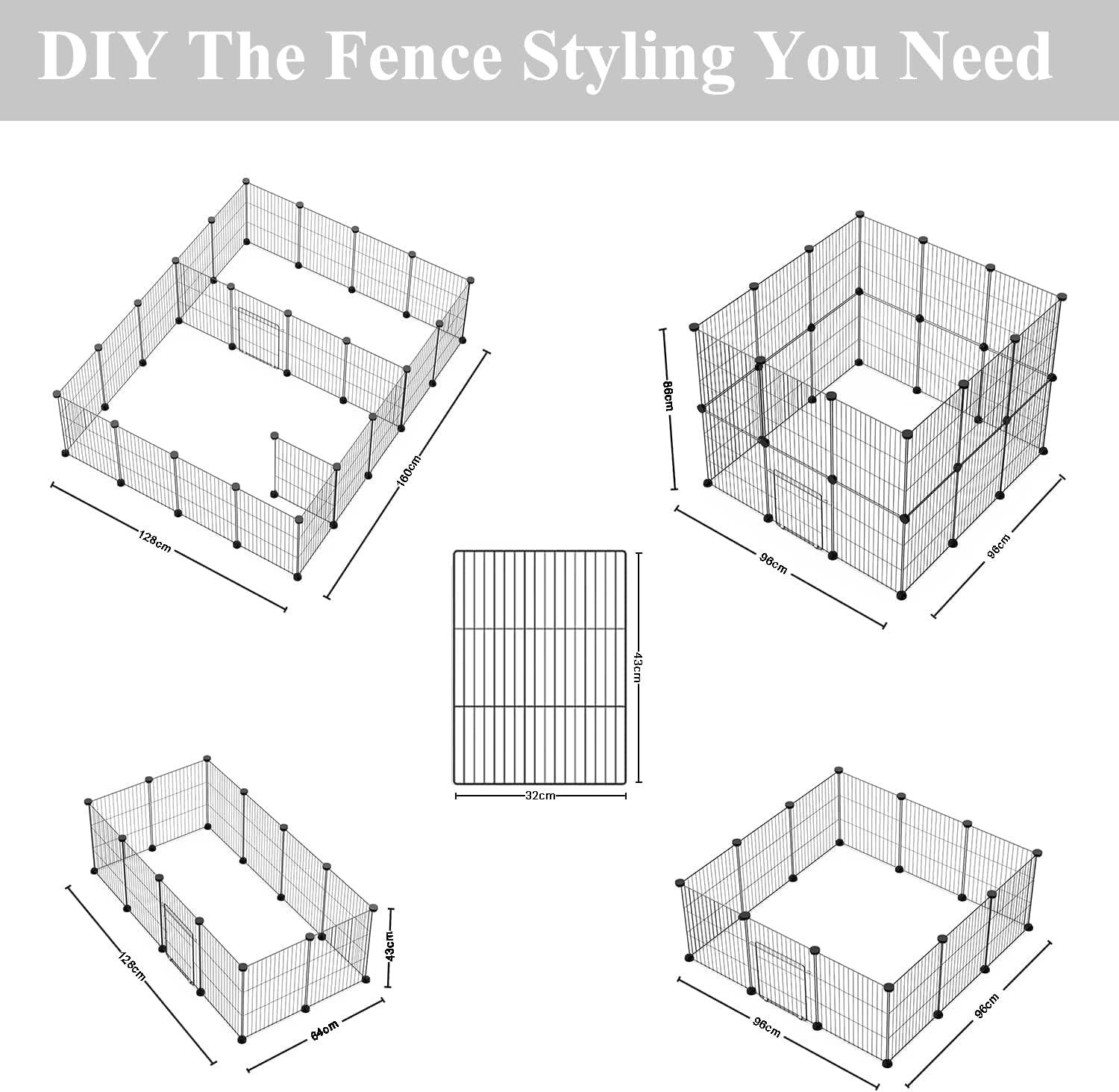 Small Animal Playpen for Rabbits Guinea Pigs and Puppies