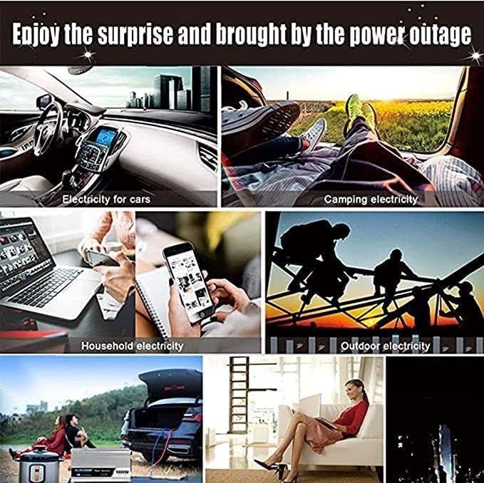 Power Inverter 4000W  12V to 230V Converter