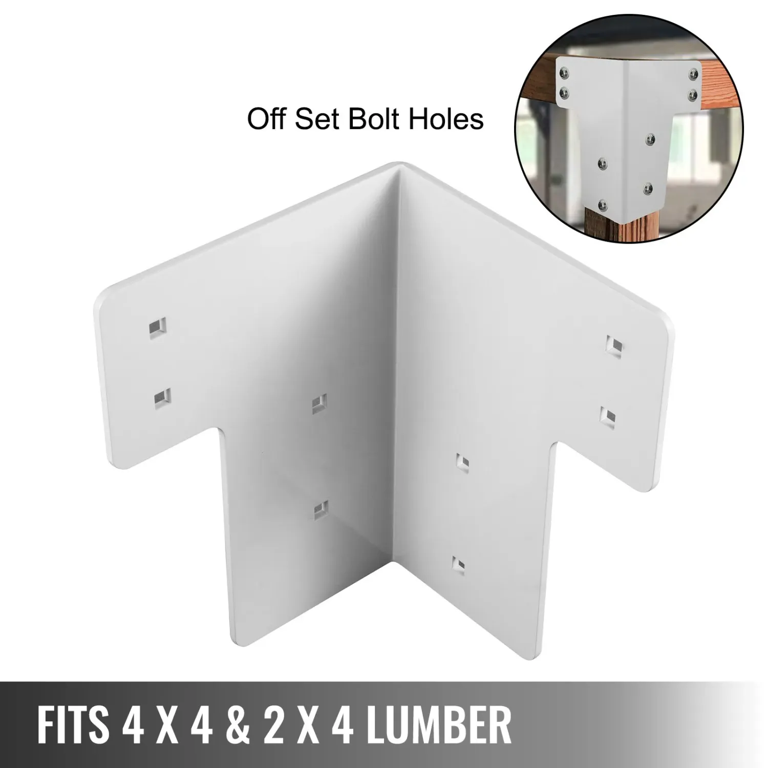 Workbench Corner Brackets 8PC Heavy Duty Stee