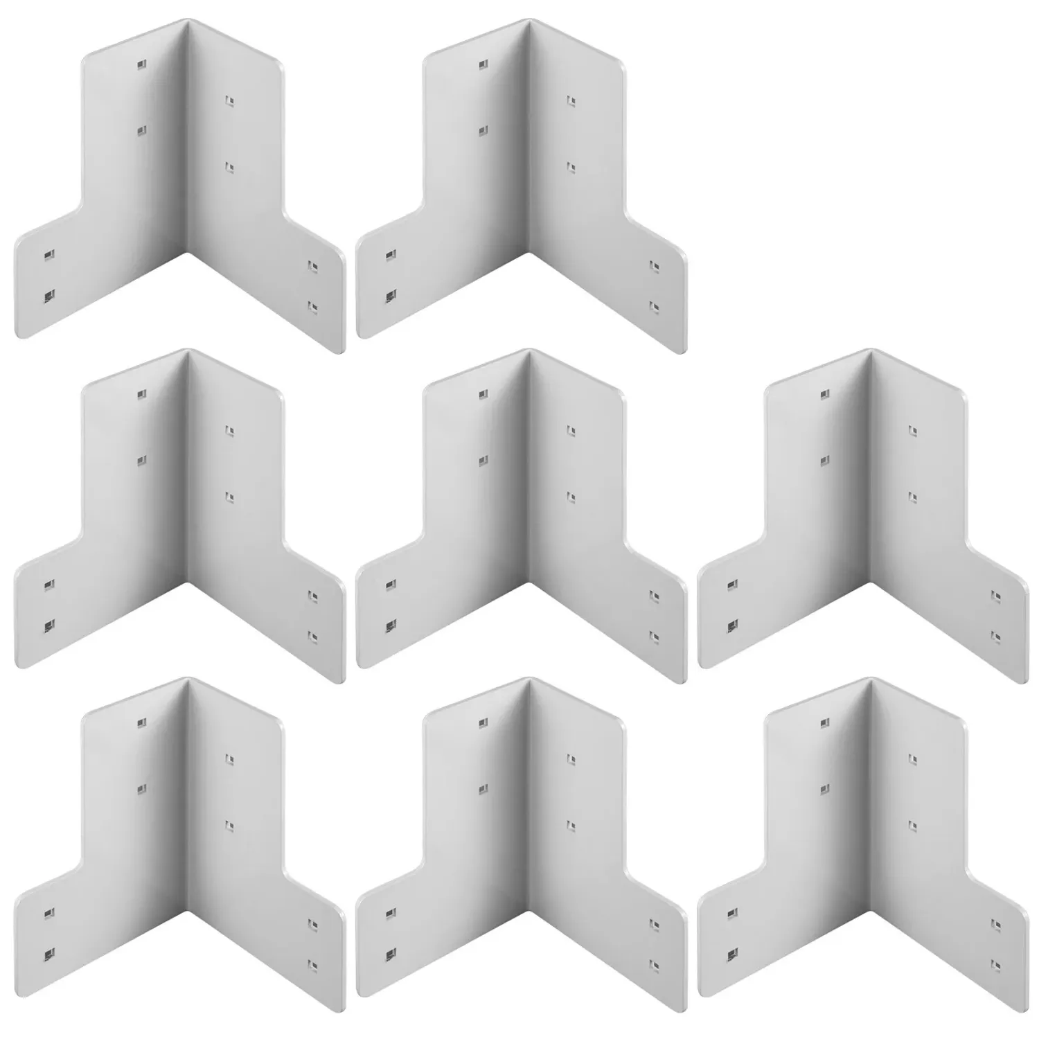 Workbench Corner Brackets 8PC Heavy Duty Stee