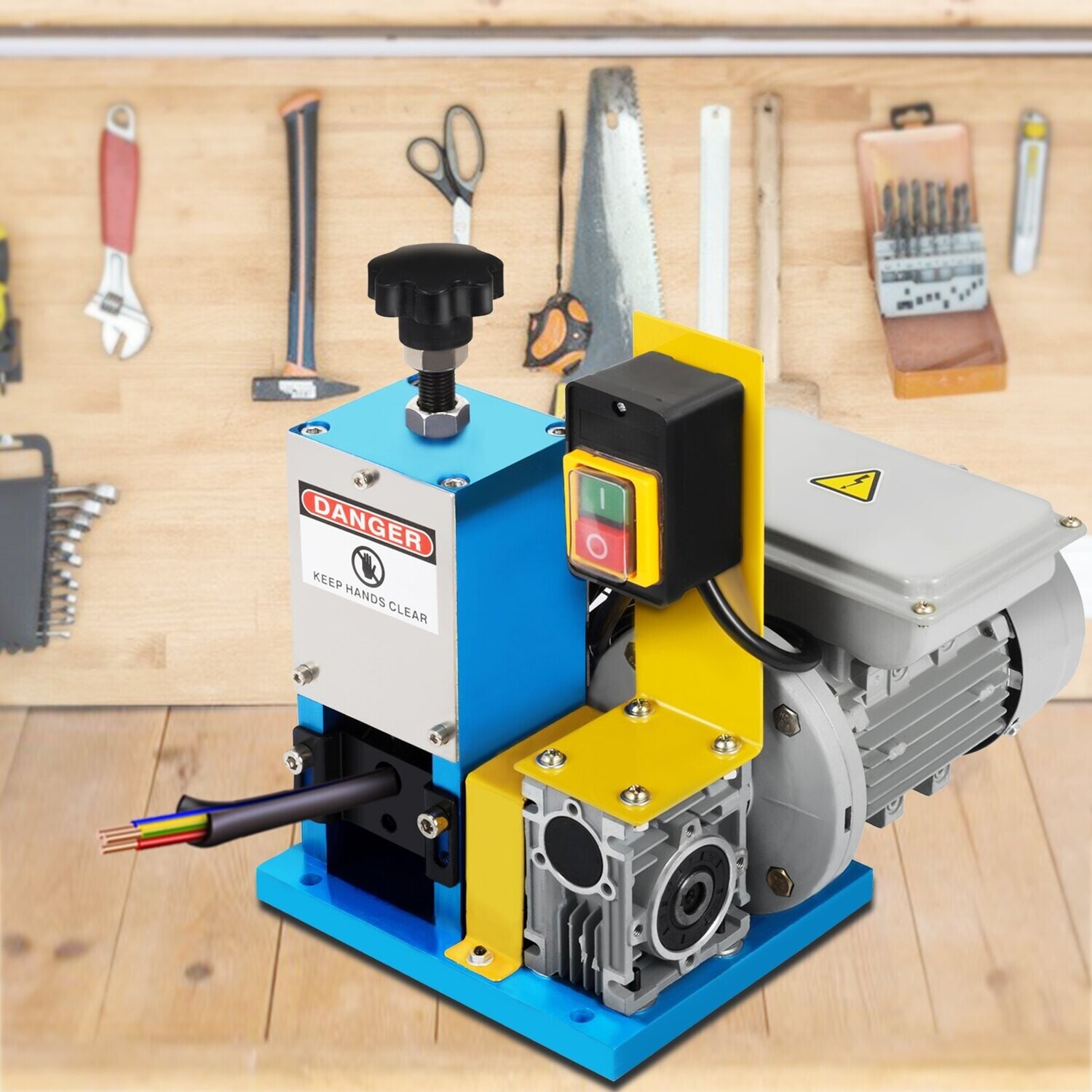 Portable Automatic Wire Stripping Machine – Electric Wire Stripper 1.5mm to 25mm for Recycling Scrap Copper Wire