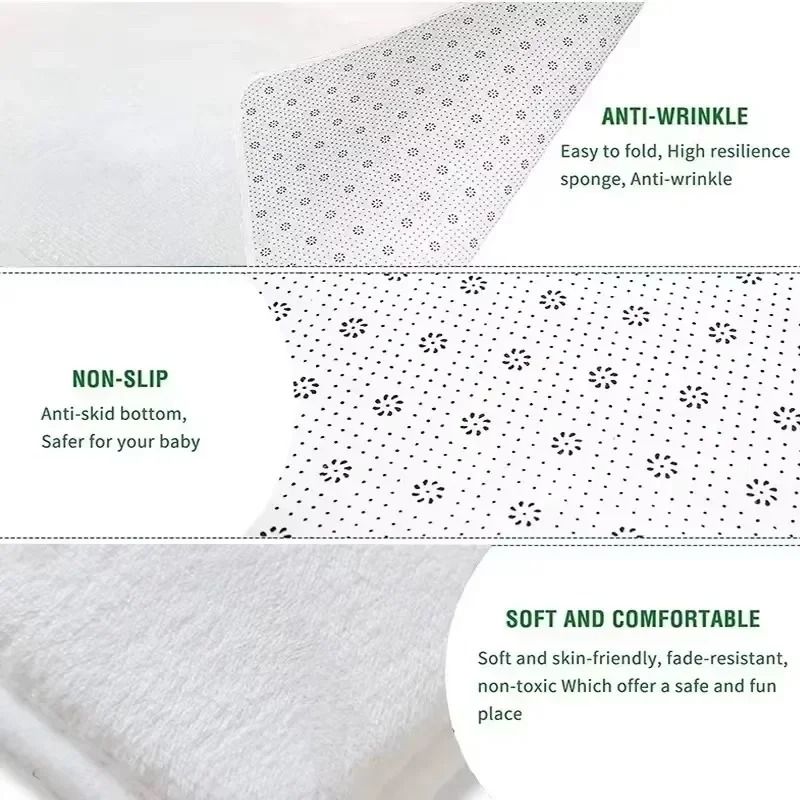 Scandinavian Forest-Themed Kids Play Mat – Interactive Cartoon Animal Traffic Track Carpet