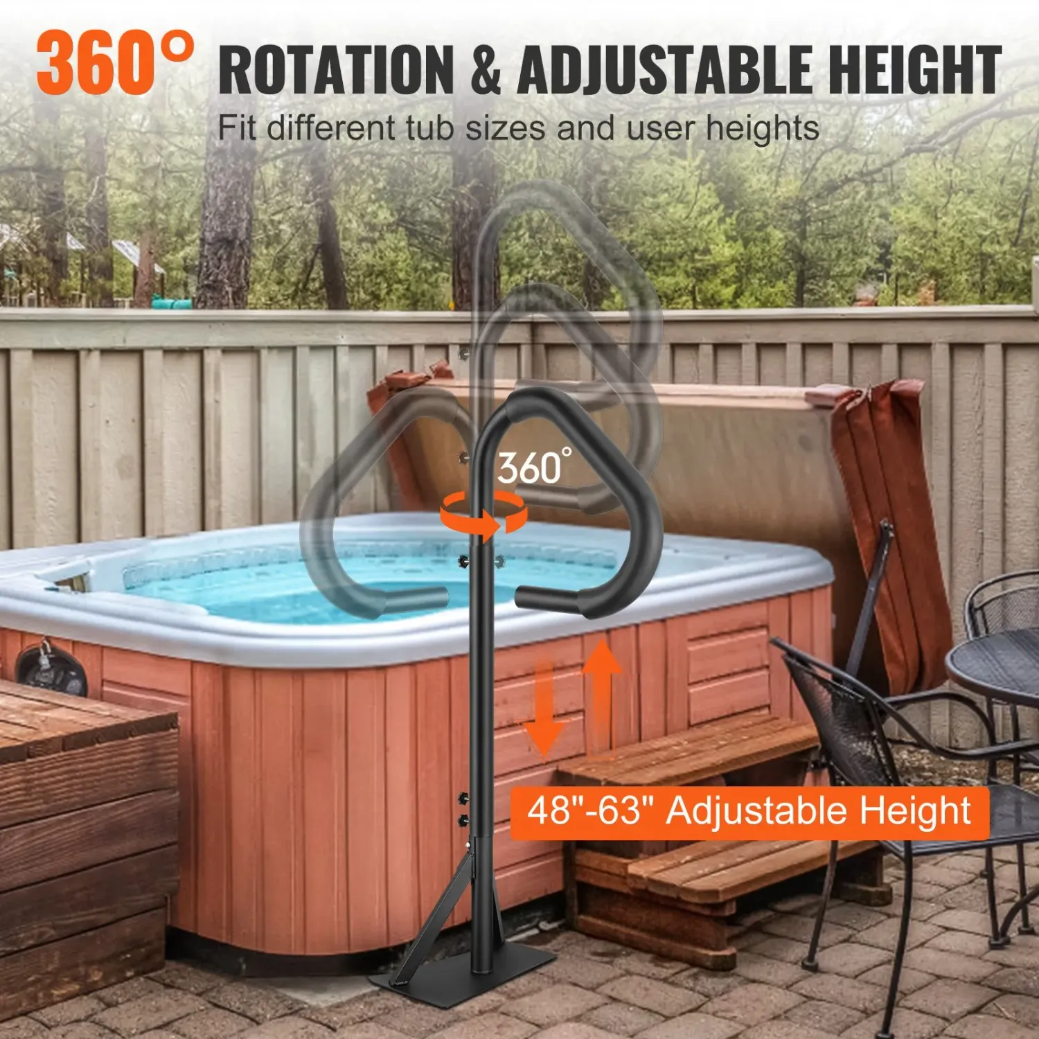Whirlpool Handrail Stainless Steel Spa Railing