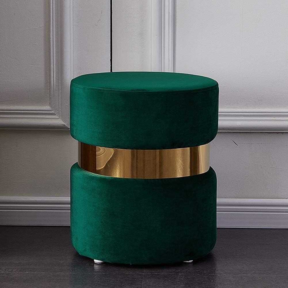 Dressing Table Puff Velvet Fabric Sto