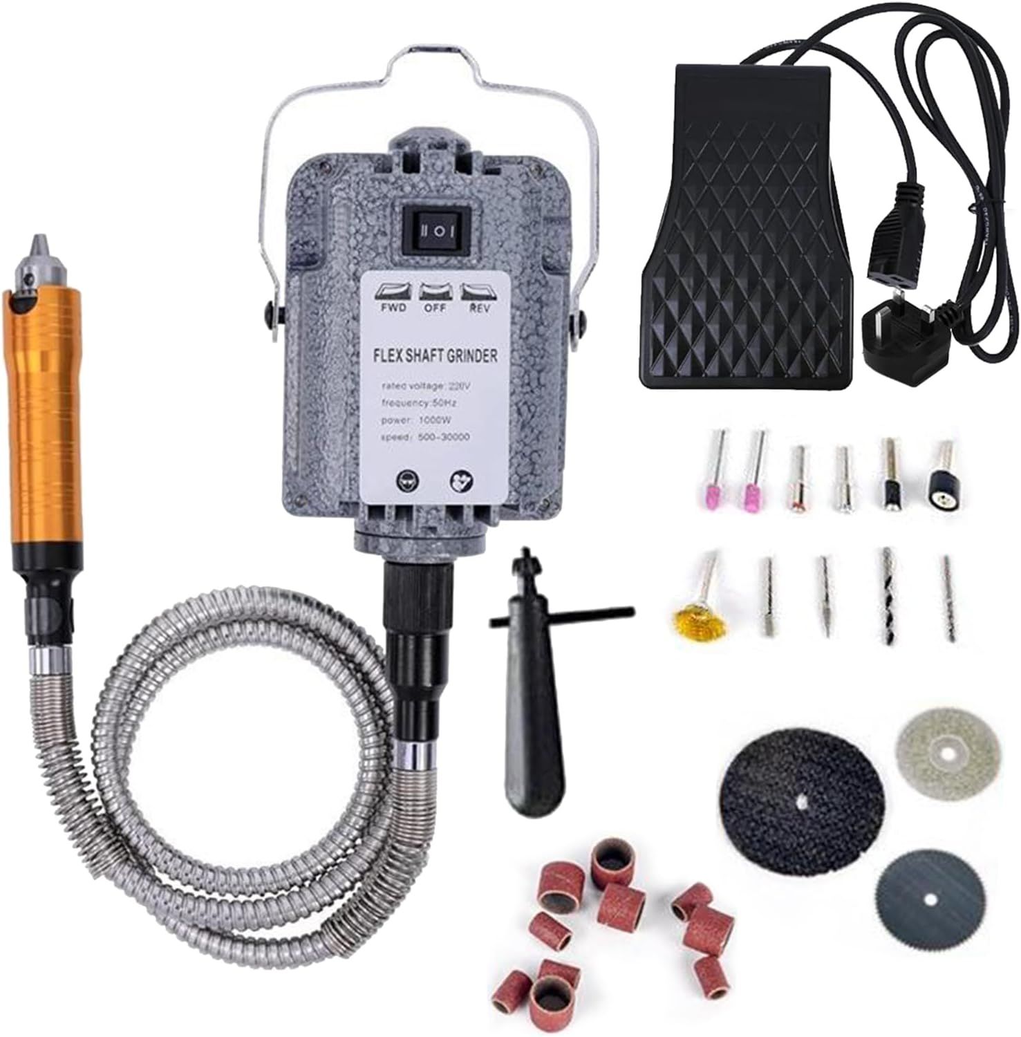 1000W Flex Shaft Rotary Engraving Machine
