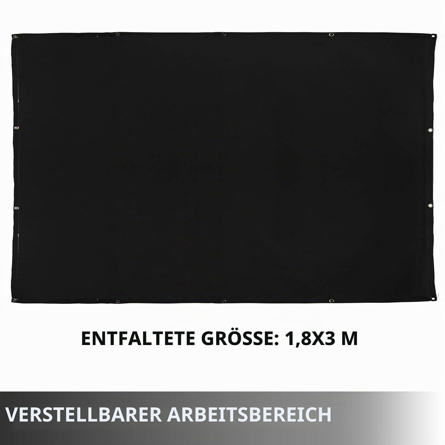 2.4 x 3m Welding Fire Blanket – Heavy-Duty Fiberglass Heat &amp; Flame Protection