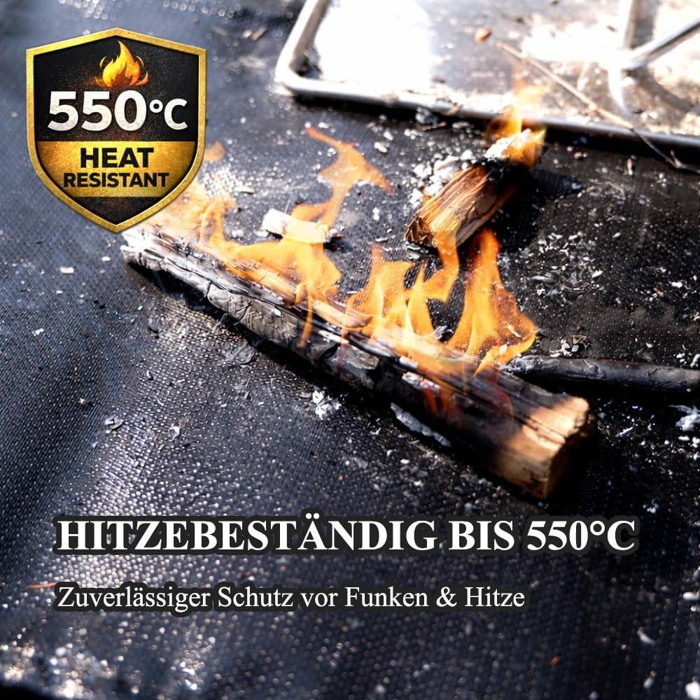 Welding Blanket Heat Protection Mat 550°C 180 × 120 cm