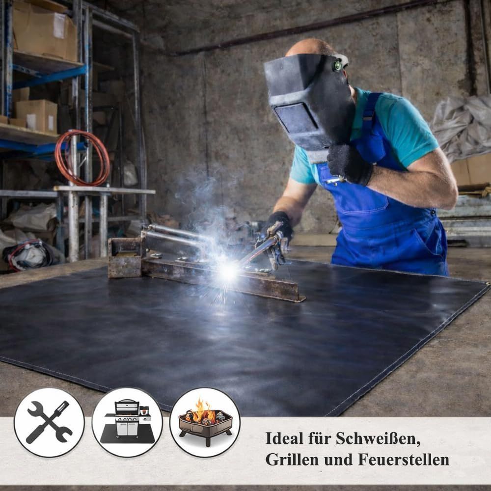 Welding Blanket Heat Protection Mat 550°C 180 × 120 cm