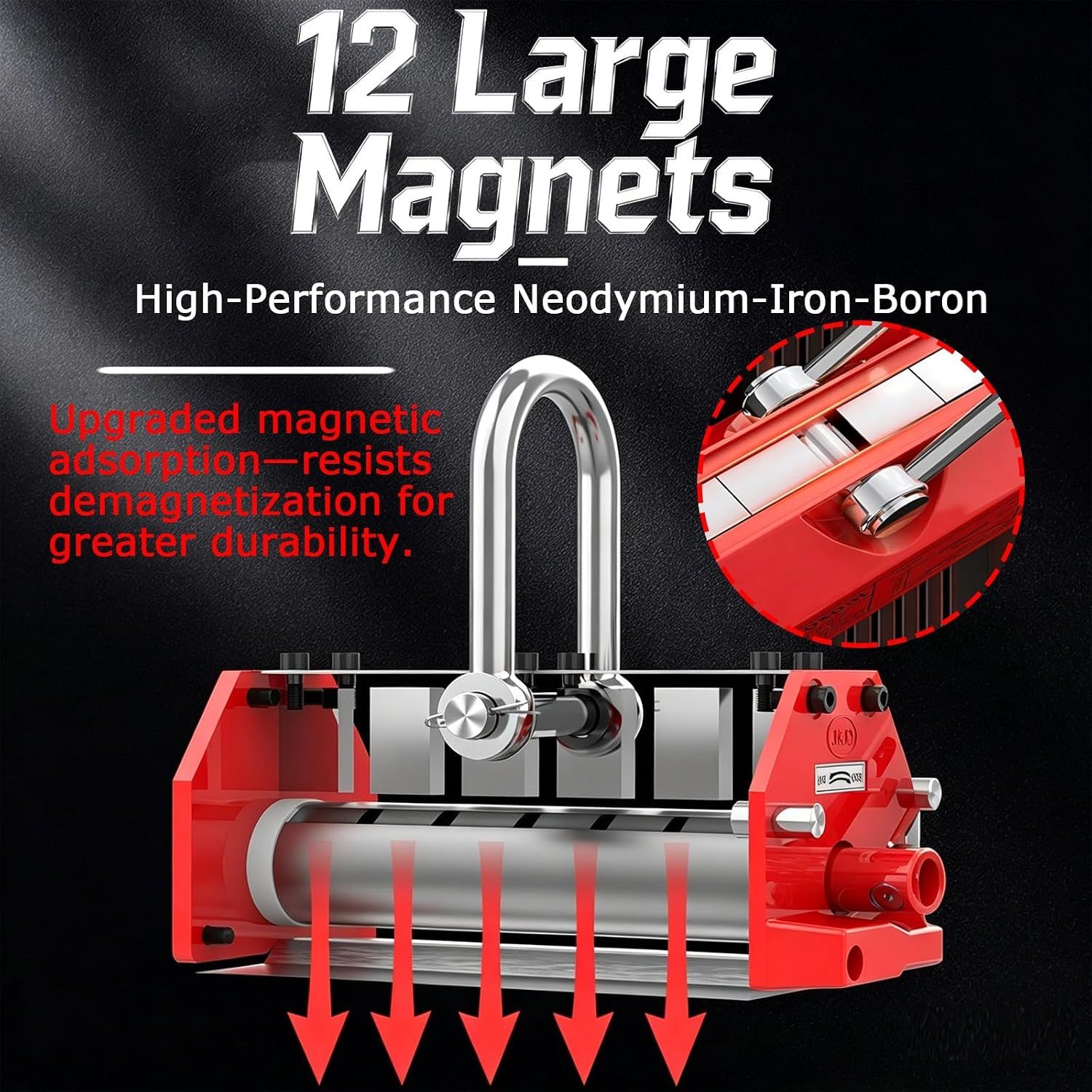 Magnetic Lifter 100KG Permanent Lifting Tool