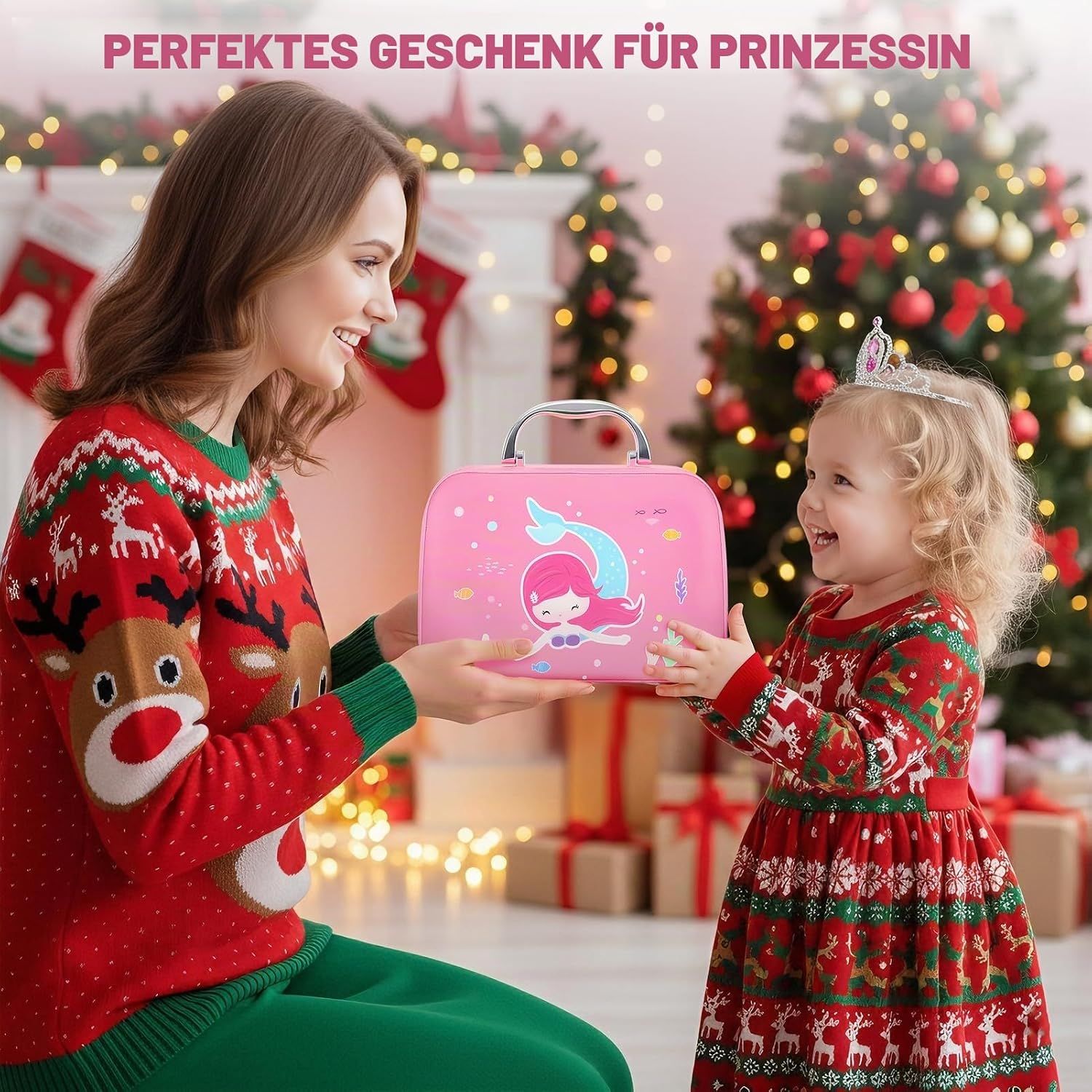 Children's Washable Make-up Set for Girls, Safe Toy Make-up Kit