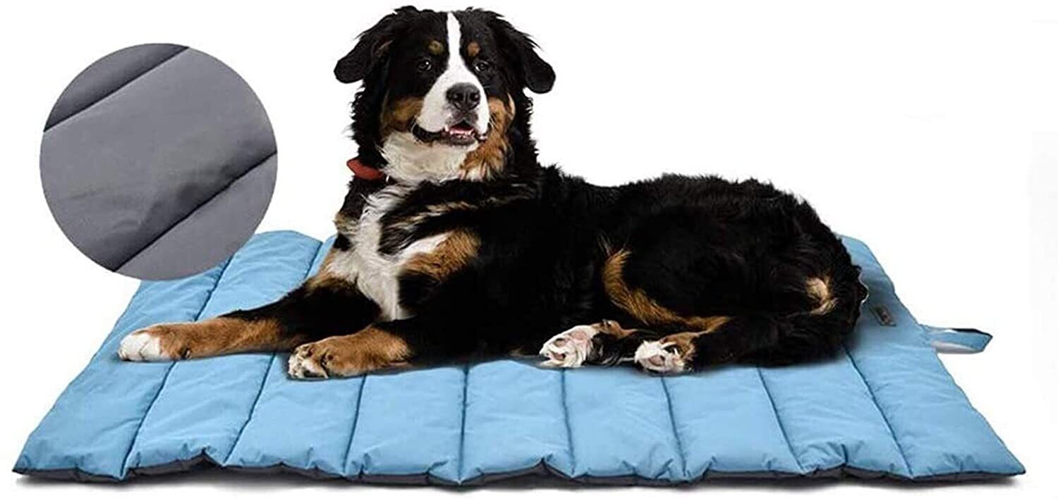 Large Waterproof Dog Mat 110 x 68cm – Foldable Washable Pet Travel Blanket