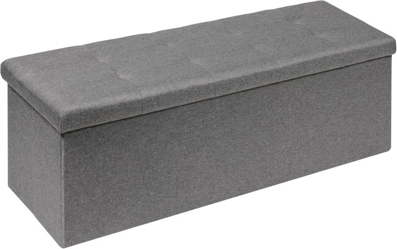 Storage Bench Foot Stool with Storage Box