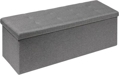 Storage Bench Foot Stool with Storage Box