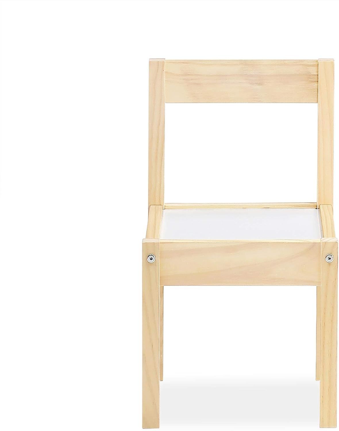 Baby Relax Hunter 3-Piece Kids Table and Chair Set, Grey