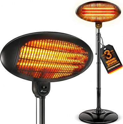 2000W Electric Standing Heater LED Display