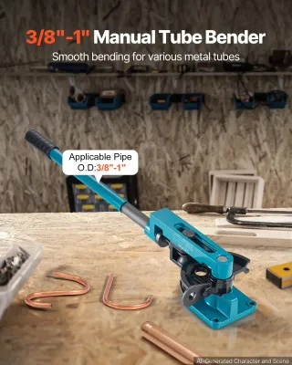 Pipe Bending Tool Set 7 Dies 10 to 25mm