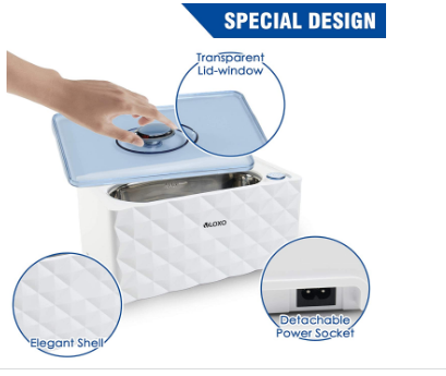 Ultrasonic Device Cleaner for Glasses, Watches