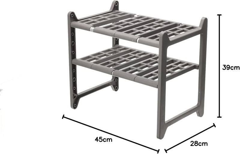 Extendable Undercabinet Rack Aluminium Storage