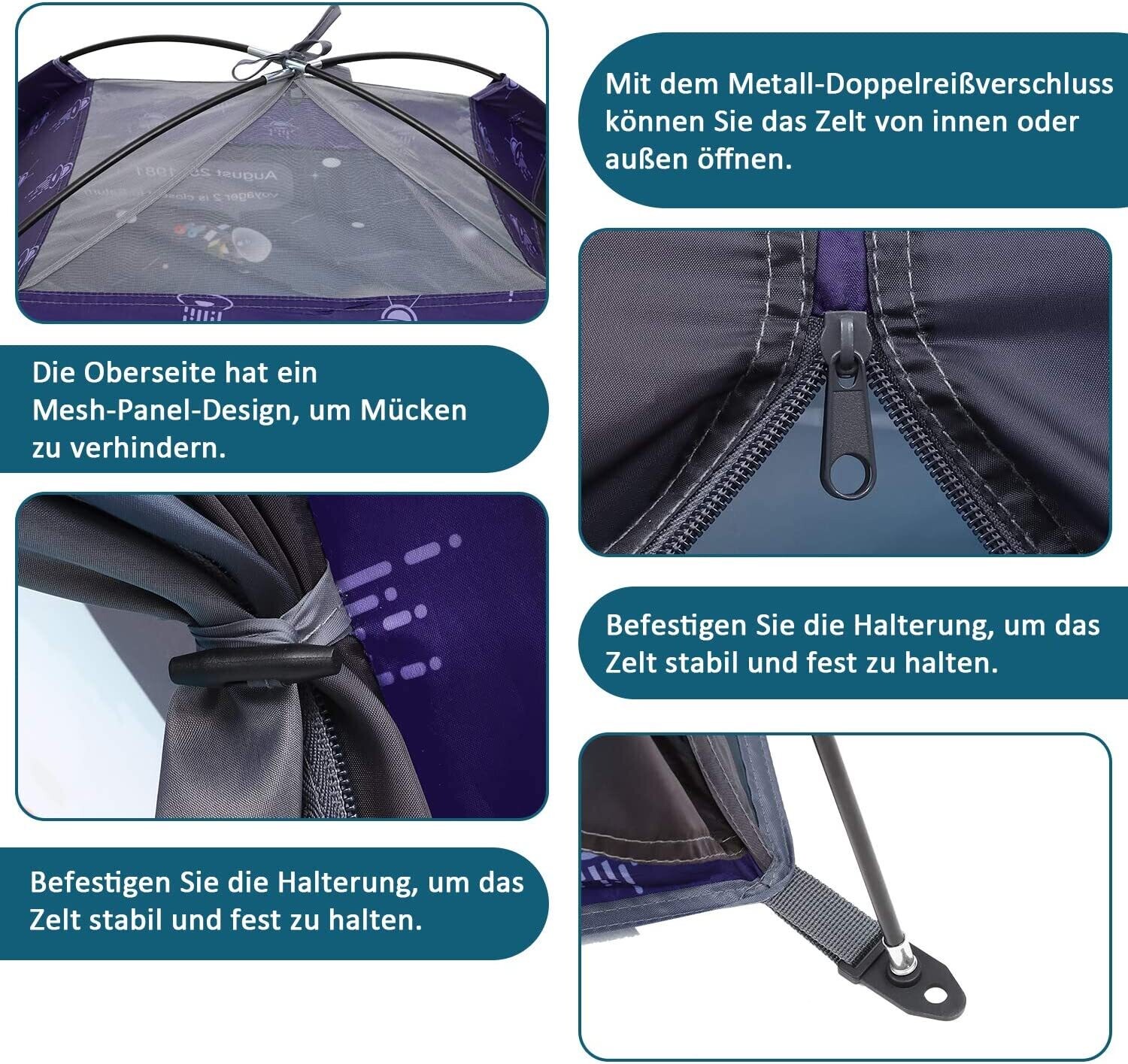 Universe pop-up tent, Play tent camping playground foldable children's room decor indoor and outdoor play tent for boys children toddlers children girls