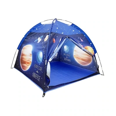 Universe pop-up tent, Play tent camping playground foldable children's room decor indoor and outdoor play tent for boys children toddlers children girls