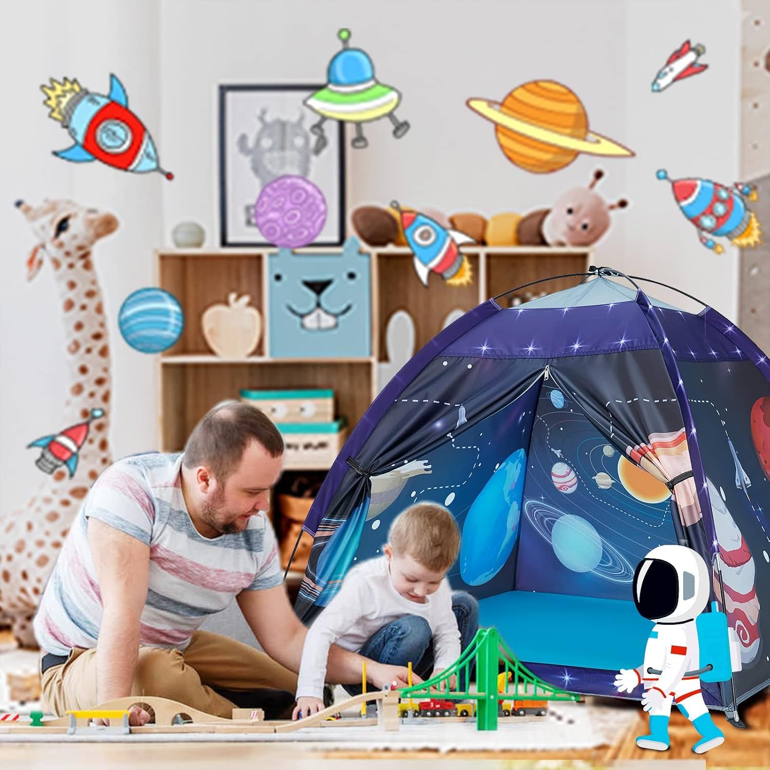 Children's Dream Room Play Tent – Space Adventure