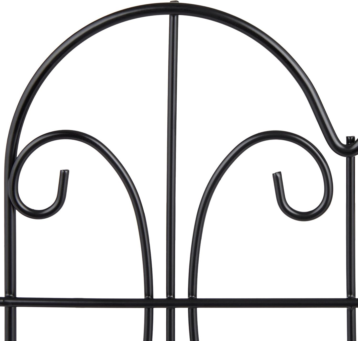 Garden Fence Metal Lawn Edging 4 Panels