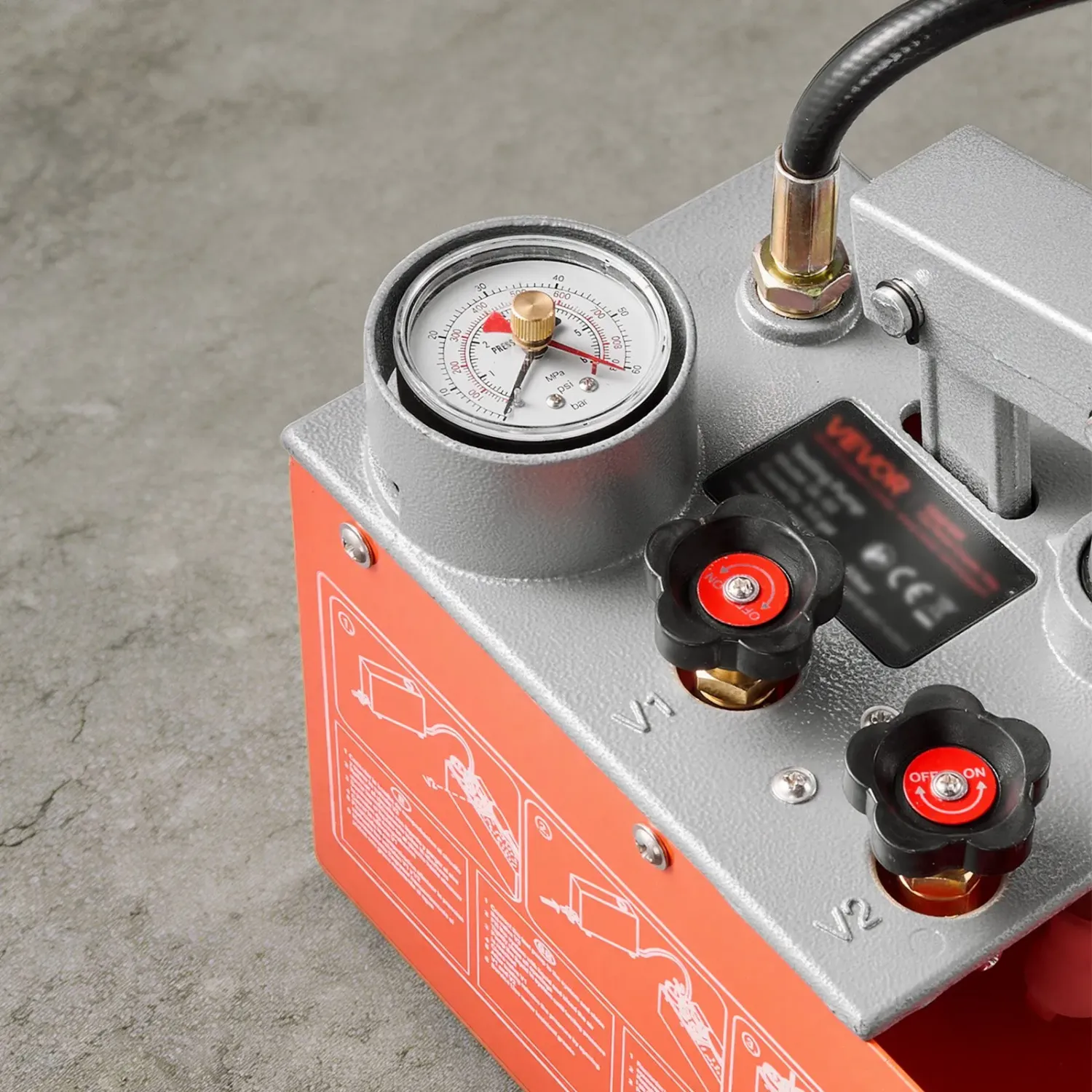 Pump for Pressure Manual Hydrostatic Test Pump – 0–50 Bar