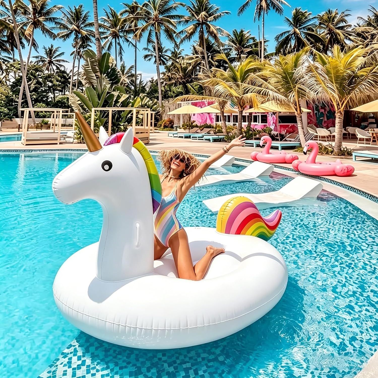 Giant Unicorn Pool Float Swimming Pool Inflatable