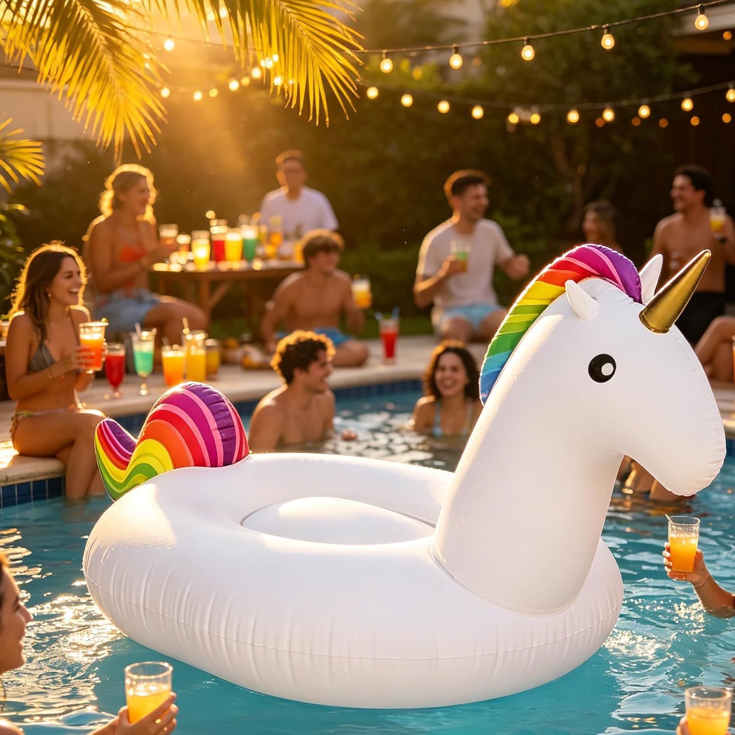 Giant Unicorn Pool Float Swimming Pool Inflatable