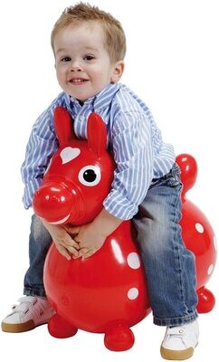 Rody Jumping Horse – Red | Size M | Kids’ Bouncy Ride-On Toy