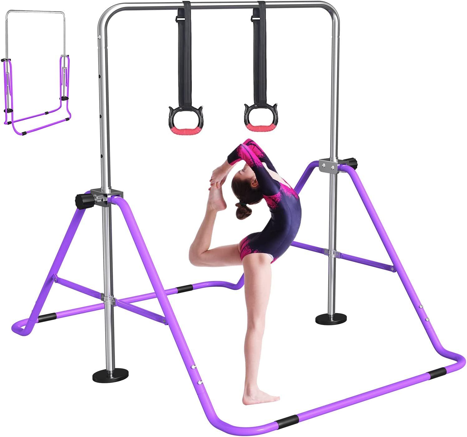Adjustable Gymnastics Bars for Kids Home Training