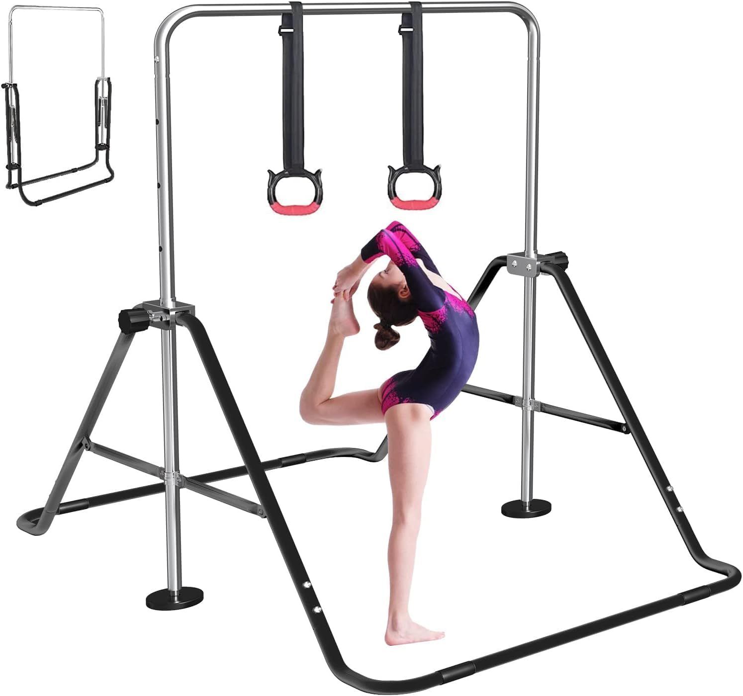 Adjustable Gymnastics Bars for Kids Home Training