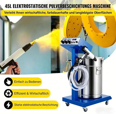 WX-958 Electrostatic Powder Coating System 50W 45L