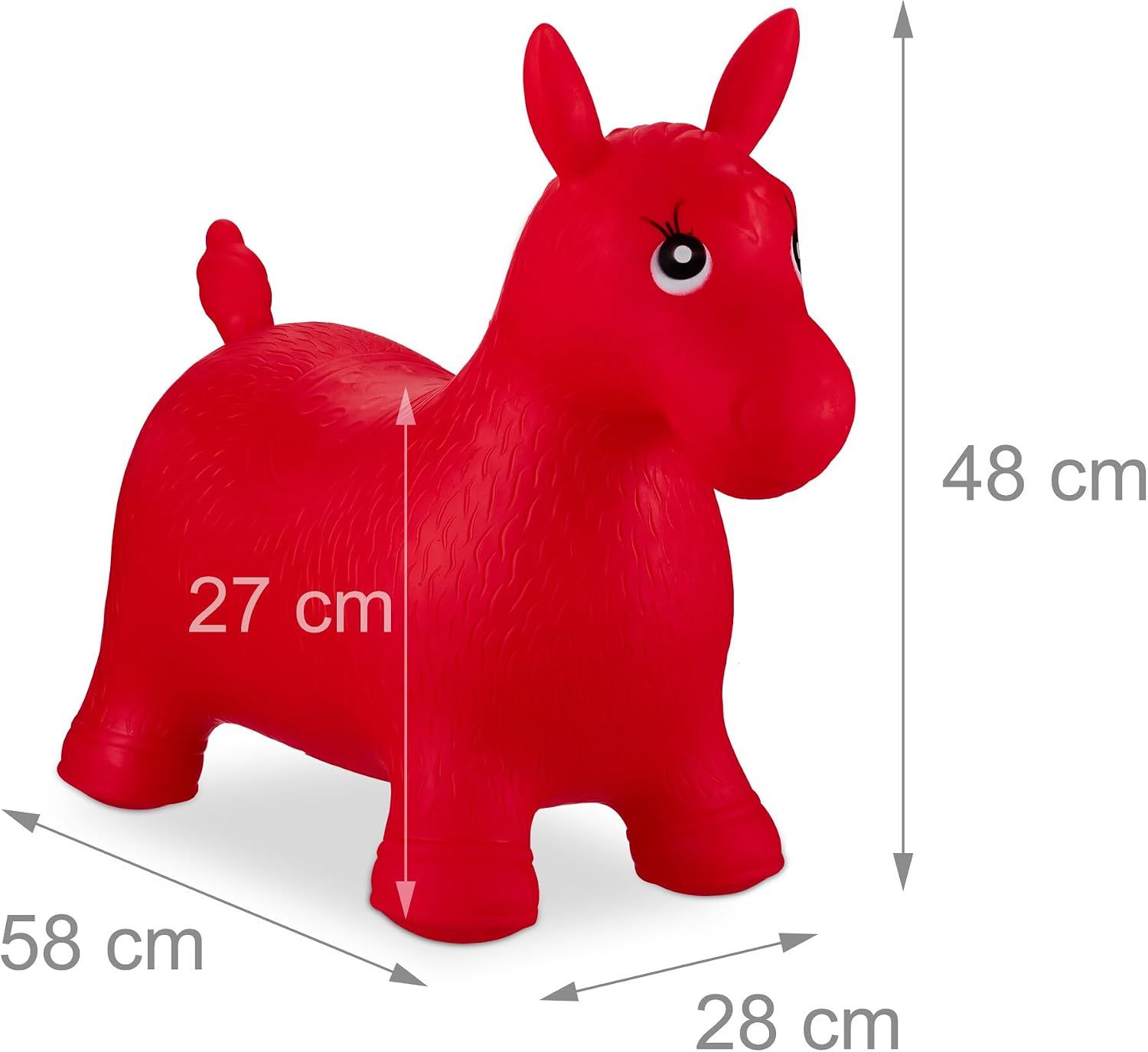 Hopping Horse for Kids with Air Pump 50kg