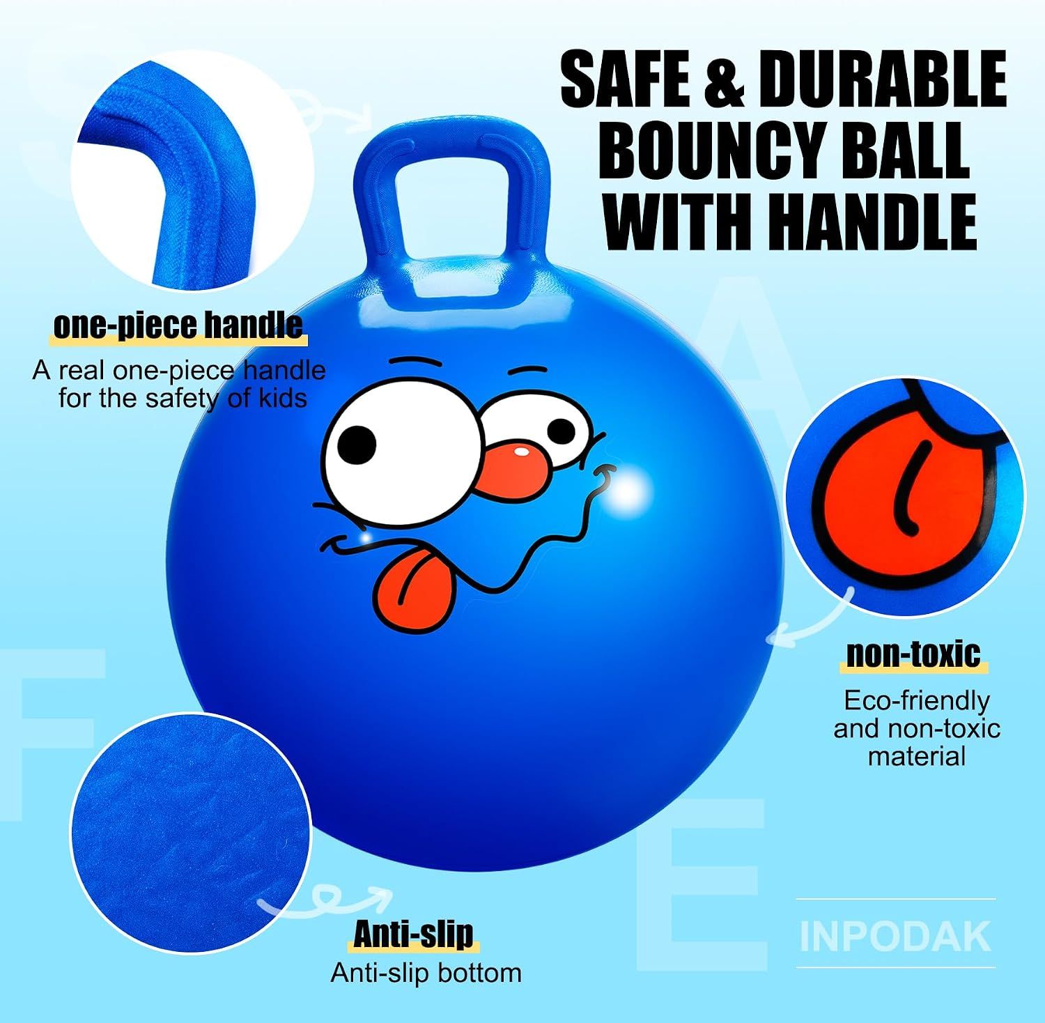 Space Hopper Ball with Pump