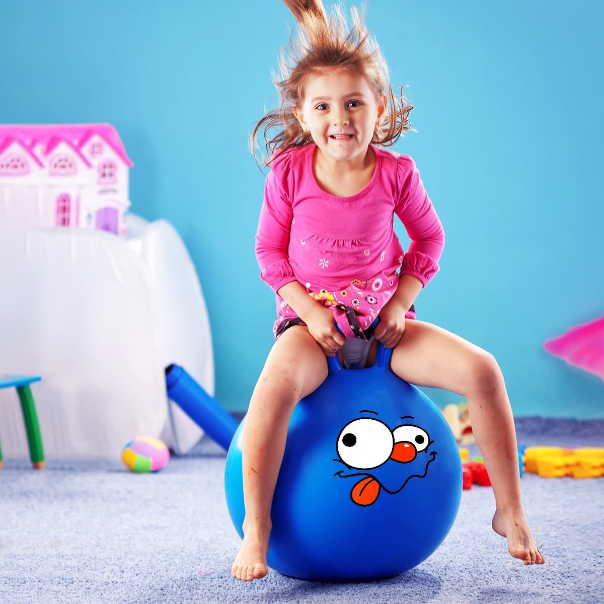 Space Hopper Ball with Pump
