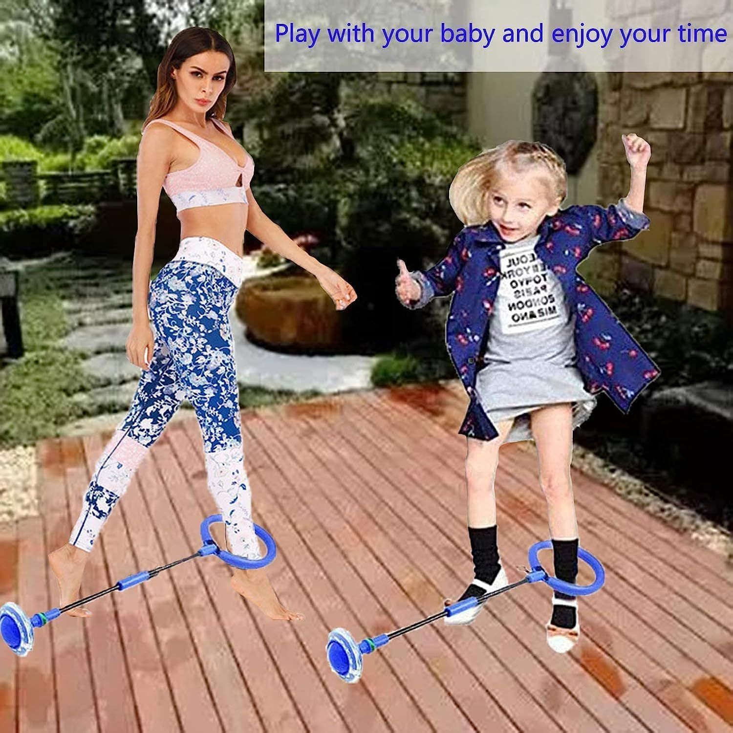 Flashing Jump Ring Exercise Toy for Children and Adults