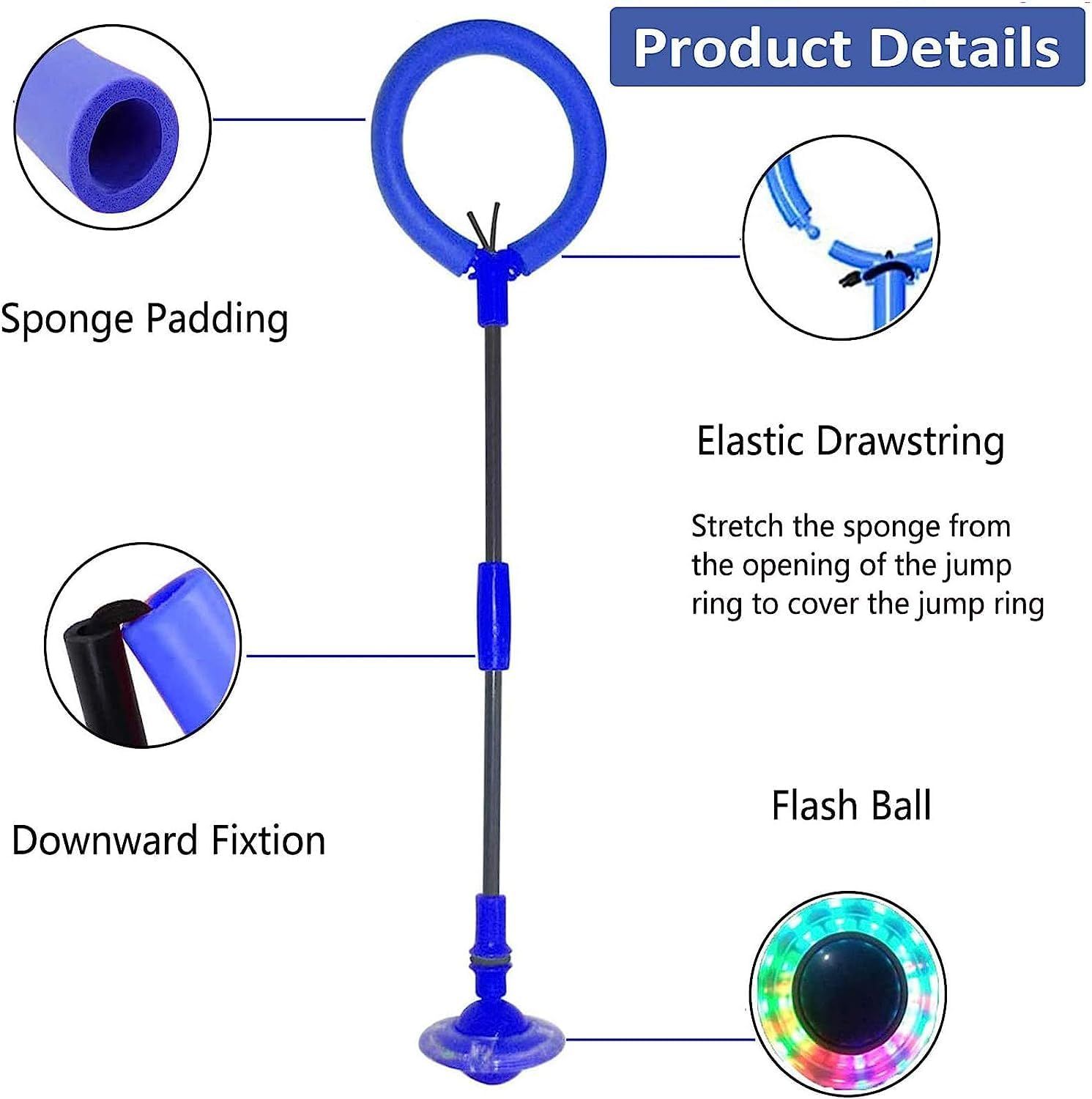 Flashing Jump Ring Exercise Toy for Children and Adults