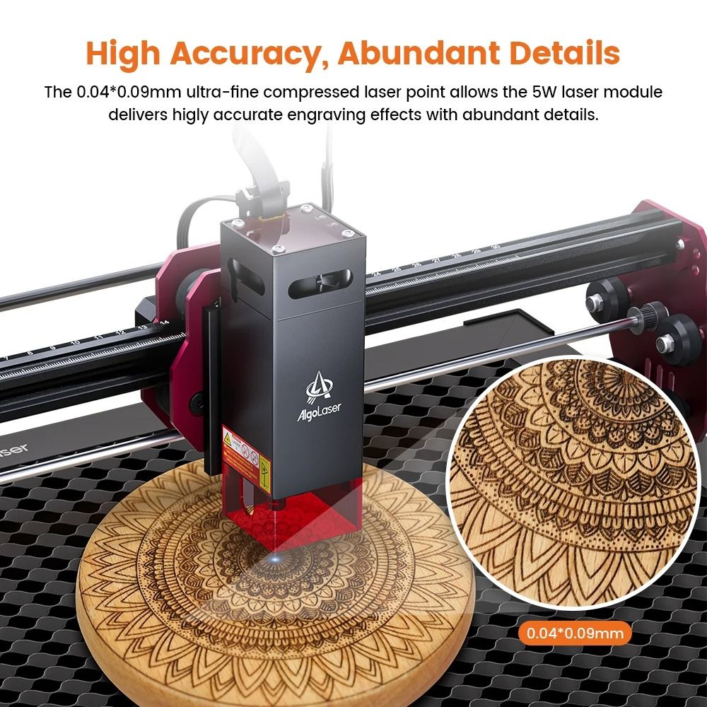 5W DIY Laser Engraving Machine – Smart Laser Engraver Kitt