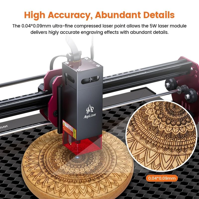 5W DIY Laser Engraving Machine – Smart Laser Engraver Kitt