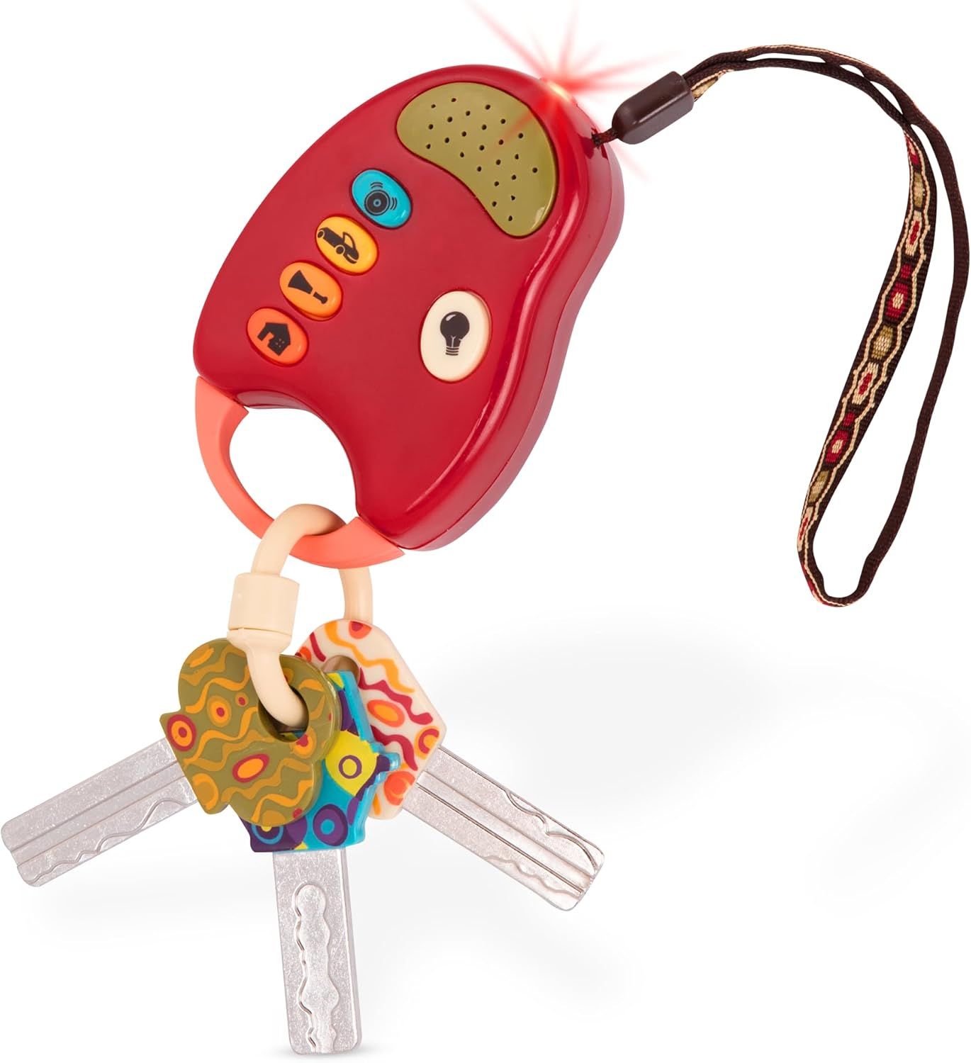 Baby Toy Car Keys with Lights and Sounds