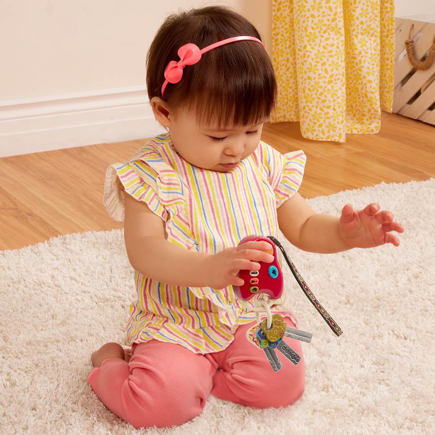 Baby Toy Car Keys with Lights and Sounds