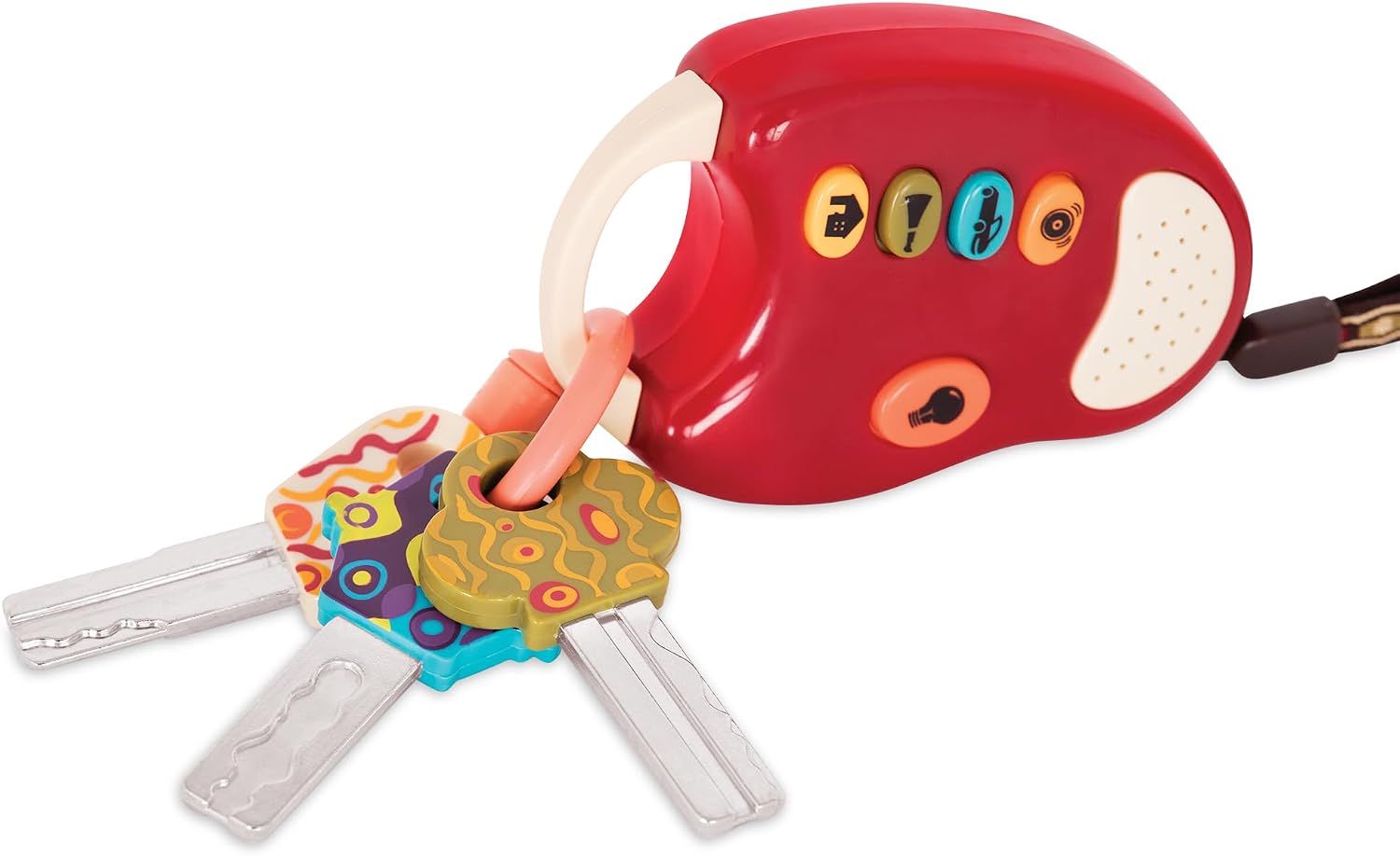 Baby Toy Car Keys with Lights and Sounds