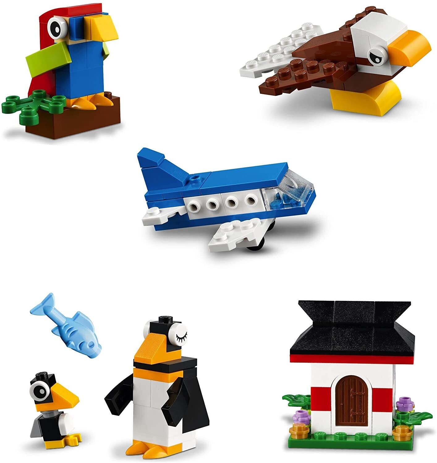 Building Blocks and Buildable Animals Toy Set for Kids – Creative Construction Play, Educational STEM Learning, Fun Animal Figures and Building Toys