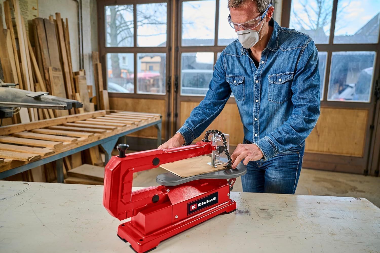 Electric Scroll Saw 120W Woodworking Tool