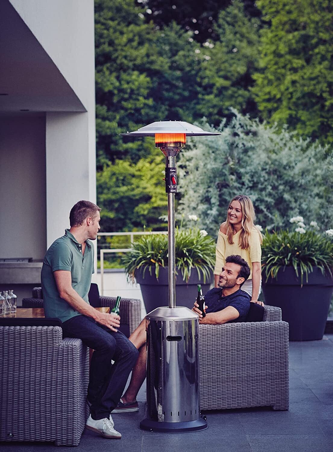Gas Radiant Eco Plus Burner for Patio Heater, Energy-Efficient, Outdoor Heating Solution