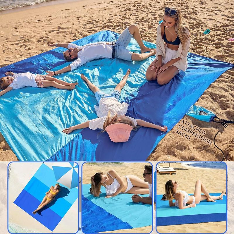 Waterproof Camping and Picnic Blanket 110 x 160 cm